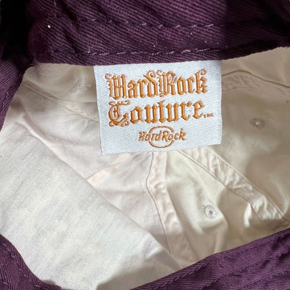 Hard Rock Cafe Couture Atlanta Womens Cap Vintage Distressed Rugged - Picture 10 of 11